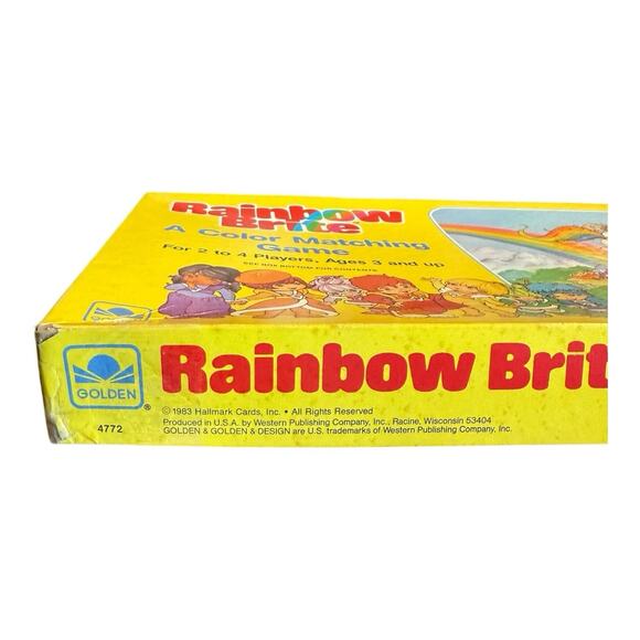 Vintage Rainbow Brite Hallmark Board Game 1983 Complete VGC - Picture 11 of 16